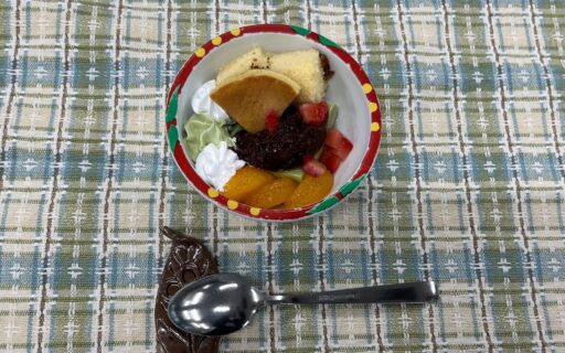 5月1日　抹茶のミニパフェ