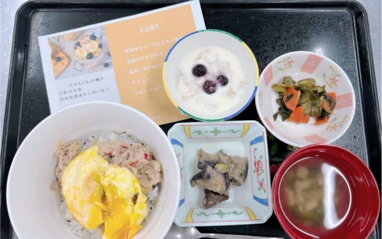 8月26日　暑い夏も元気に～さっぱり御膳～