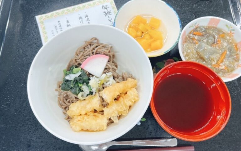 12月31日　年越しそば